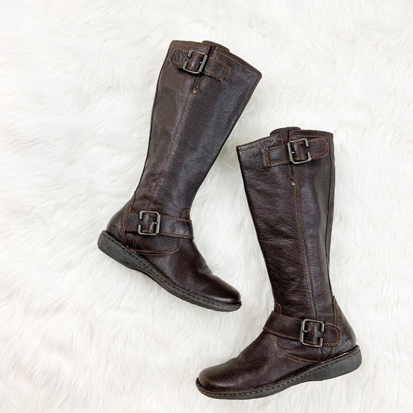 boc boots leather